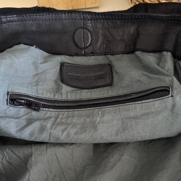 Zadig & Voltaire Leather Expandable Tote NWOT. - Picture 13 of 15